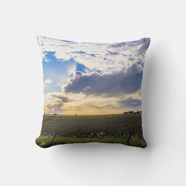 Other Sunset Throw Pillow (Front)
