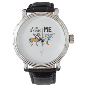 Other Unicorn 57 Year Olds Birthday And Me Gift Fo Watch