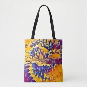 OTHER WORLD ABSTRACT TOTE BAG