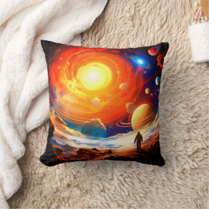 Other World Throw Pillow