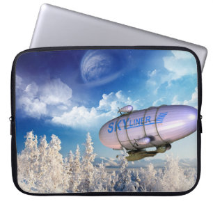 Other Worldly Steampunk Laptop Sleeve