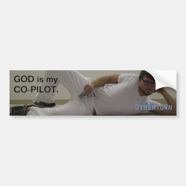 OTHERTOWN God Bumper Sticker (Front)