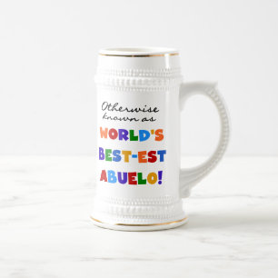 Otherwise Known as Best-est Abuelo Gifts Beer Stein
