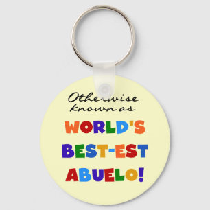 Otherwise Known As Best-est Abuelo Keychain