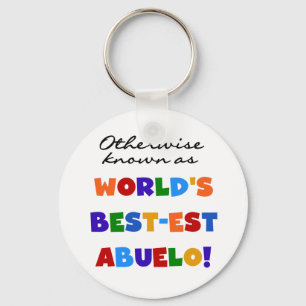 Otherwise Known As Best-est Abuelo Keychain