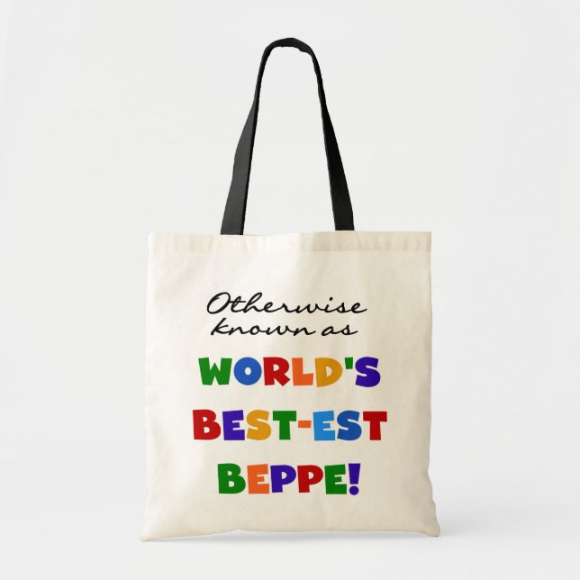 Otherwise Known as Best-est Beppe Tote Bag (Front)