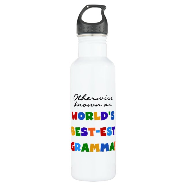 Otherwise Known as Best-est  Gramma 710 Ml Water Bottle (Front)