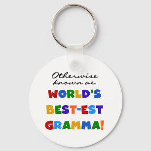 Otherwise Known as Best-est Gramma T-shirts Keychain