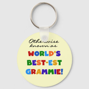 Otherwise Known as Best-est Grammie T-shirts Keychain