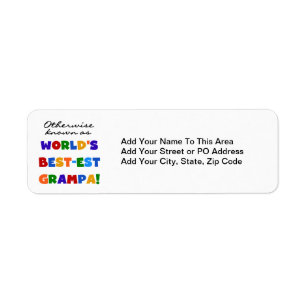 Otherwise Known as Best-est Grampa Tshirts