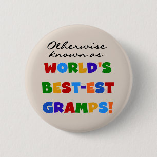 Otherwise Known as Best-est Gramps 2 Inch Round Button