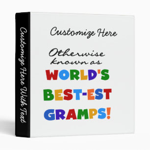 Otherwise Known as Best-est Gramps Binder