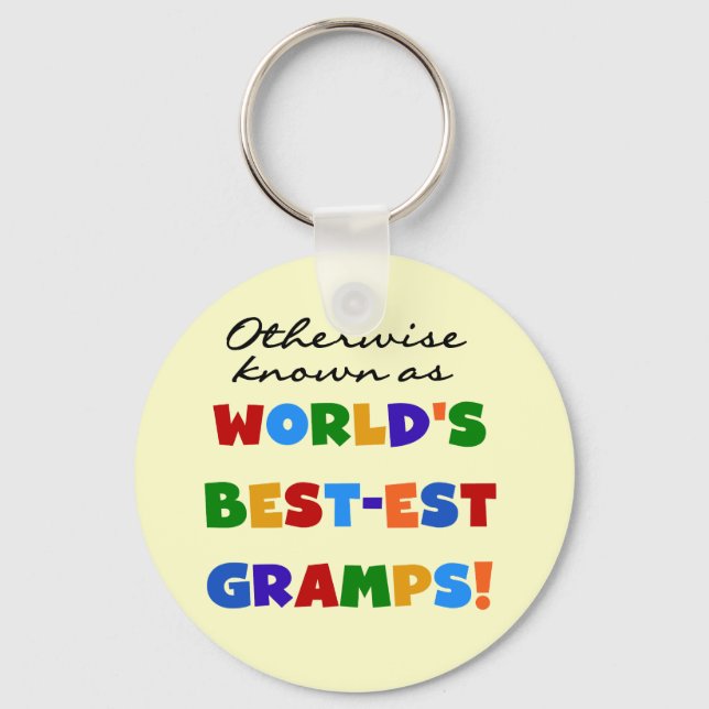 Otherwise Known as Best-est Gramps Keychain (Front)