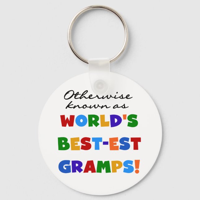 Otherwise Known as Best-est Gramps Keychain (Front)