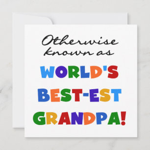 Otherwise Known as Best-est Grandpa Gifts