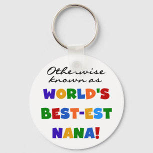 Otherwise Known as Best-est Nana Tshirts Keychain