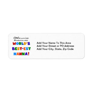 Otherwise Known as Best-est Nanna Gifts