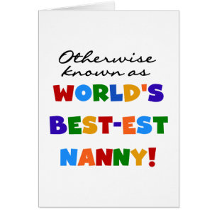Otherwise Known as Best-est Nanny Gifts