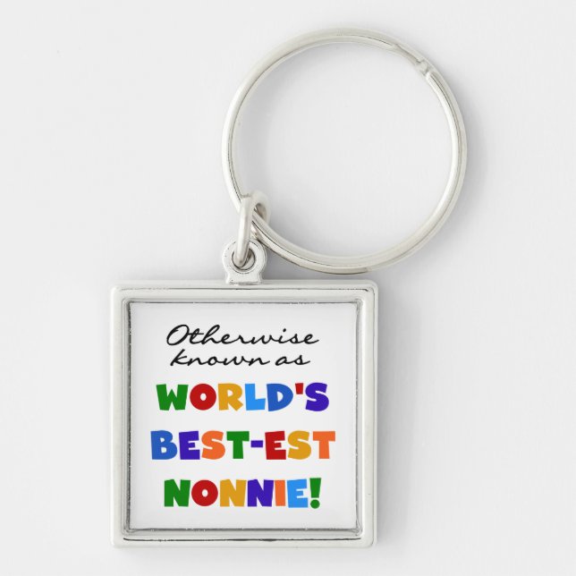 Otherwise Known as Best-est Nonnie Gifts Keychain (Front)