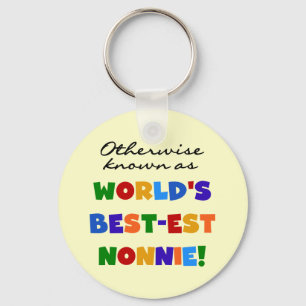Otherwise Known as Best-est Nonnie Gifts Keychain