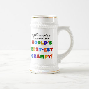 Otherwise Known as World's Best-est Grampy Gifts Beer Stein
