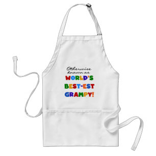 Otherwise Known as World's Best-est Grampy Gifts Standard Apron