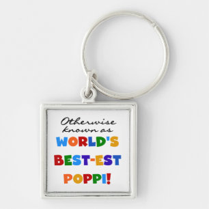 Otherwise Known Best-est Poppi T-shirts and Gifts Keychain