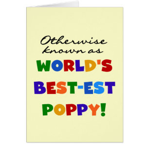 Otherwise Known Best-est Poppy Tshirts and Gifts