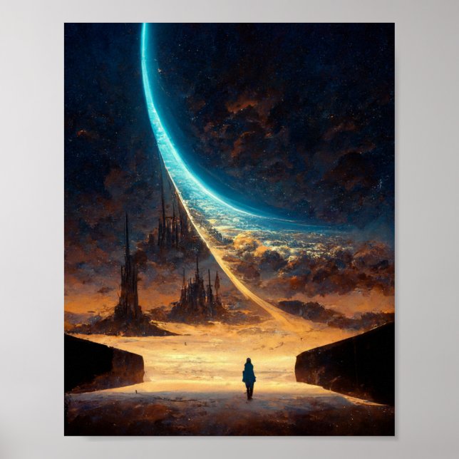 Otherworld Road 3 Fantasy Art Poster (Front)