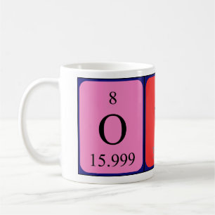 Otho periodic table name mug