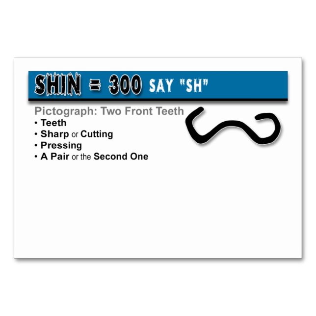 Otiot Flash Cards: 21 of 22 (Back)