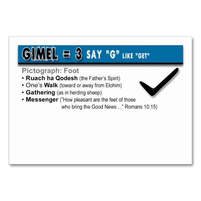 Otiot Flash Cards: 3 of 22 (Back)