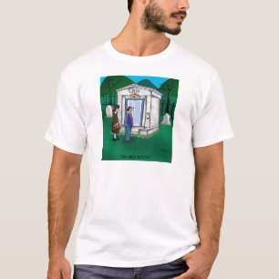 Otis Elevator Mausoleum Only has an Up Button T-Shirt
