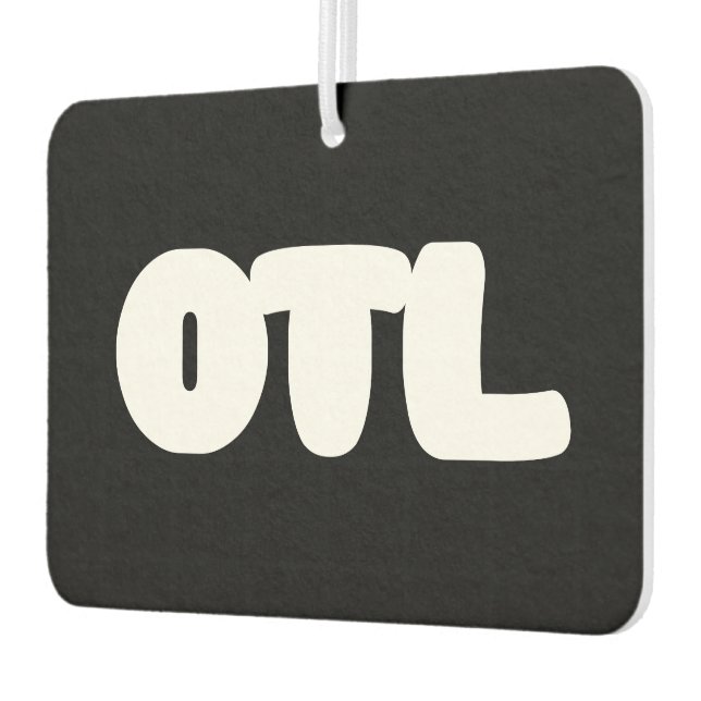 OTL Emoticon ~ Korean Slang Air Freshener (Left)