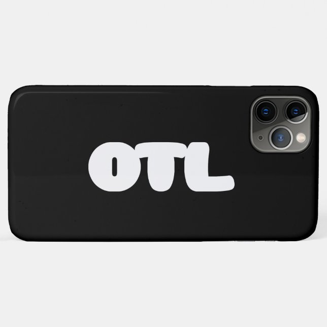 OTL Emoticon ~ Korean Slang Case-Mate iPhone Case (Back (Horizontal))