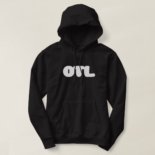 OTL Emoticon ~ Korean Slang Hoodie (Design Front)