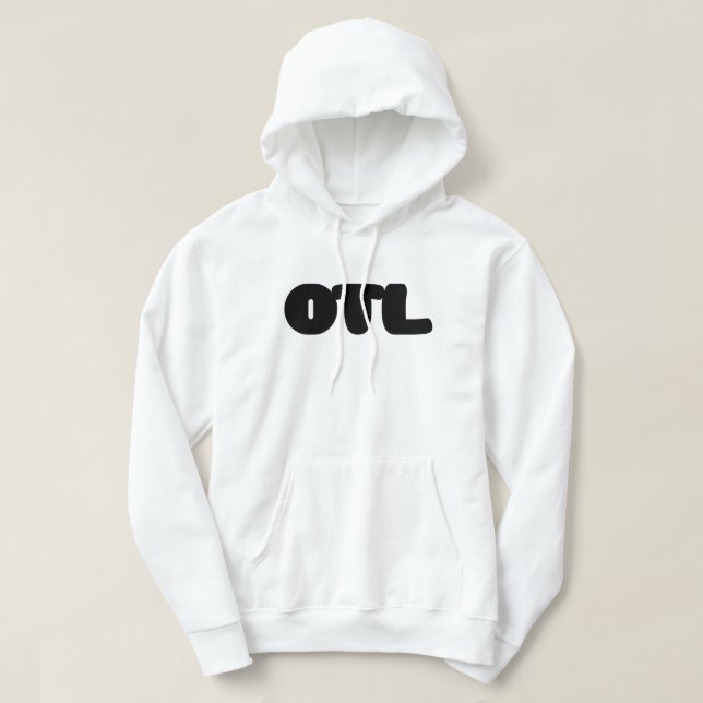 OTL Emoticon ~ Korean Slang Hoodie (Design Front)