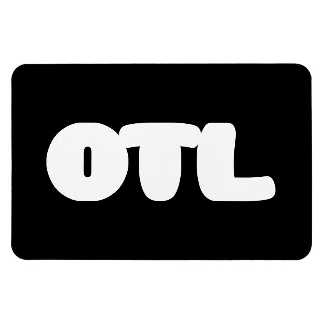 OTL Emoticon ~ Korean Slang Magnet (Horizontal)
