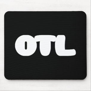 OTL Emoticon ~ Korean Slang Mouse Pad