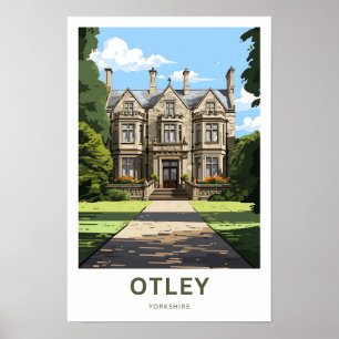 Otley Yorkshire Travel Print