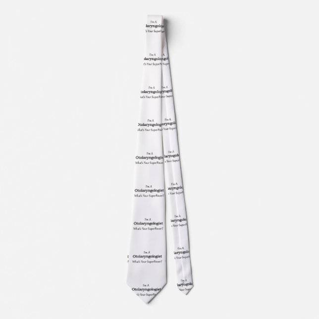 Otolaryngologist Tie (Front)
