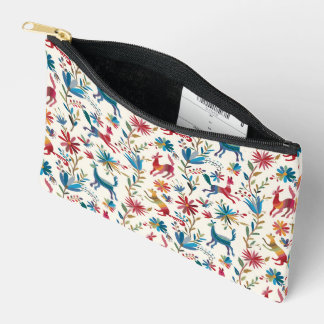 Otomi Inspired Design Accessory Pouch