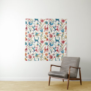 Otomi Inspired Design Tapestry