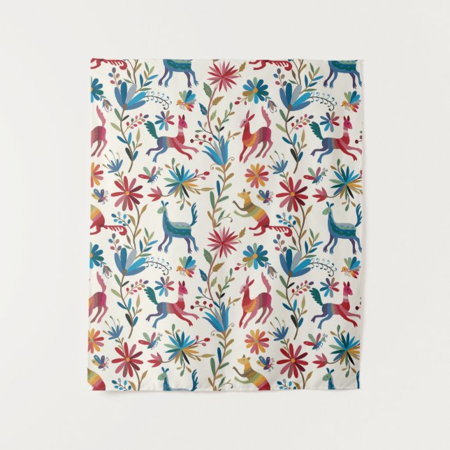 Otomi Inspired Design Tapestry (Front)