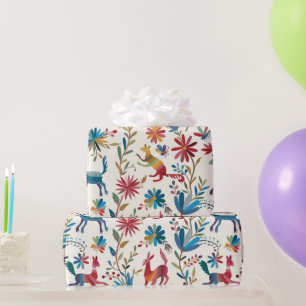 Otomi Inspired Design Wrapping Paper