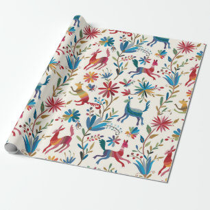 Otomi Inspired Design Wrapping Paper