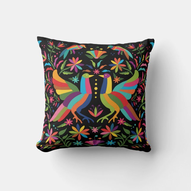 Otomi mexicain oreiller (Recto)
