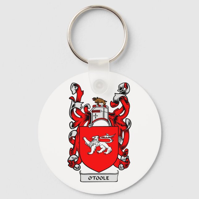 O'TOOLE Coat of Arms Keychain (Front)
