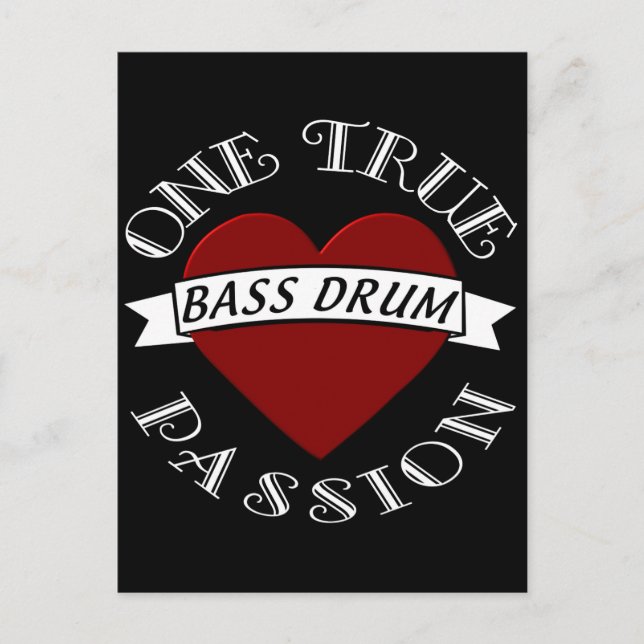 OTP: Bass Drum Postcard (Front)