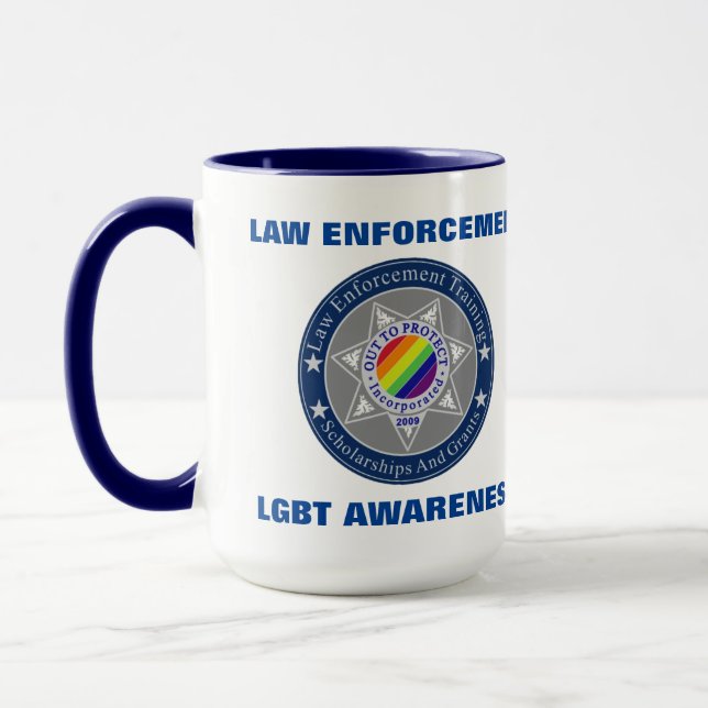 OTP LGBT Awareness Instructor Mug 15 OZ (Left)